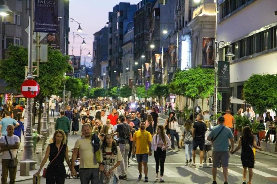 Downtown Studio Calea Victoriei Ultracentral Bukares Bagian luar foto